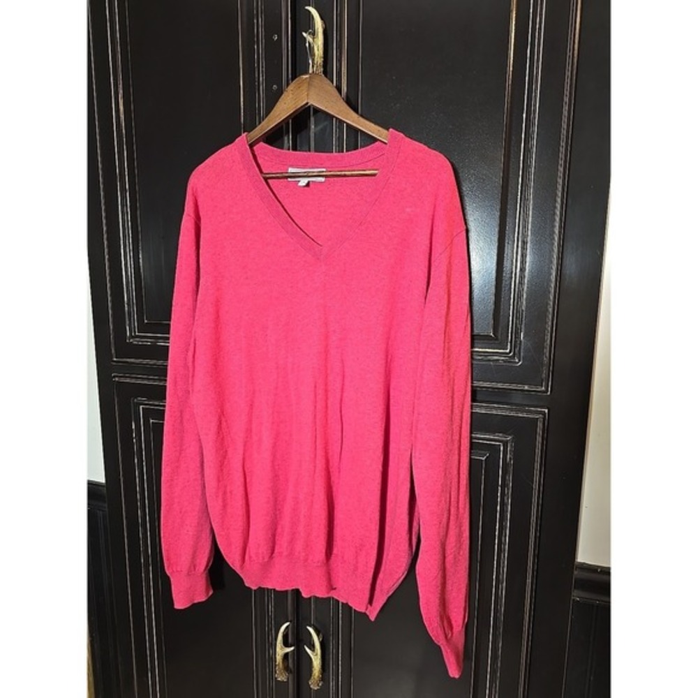 Crown‎ And Ivy 2XL Red Sweater ,mens,long Sleeve